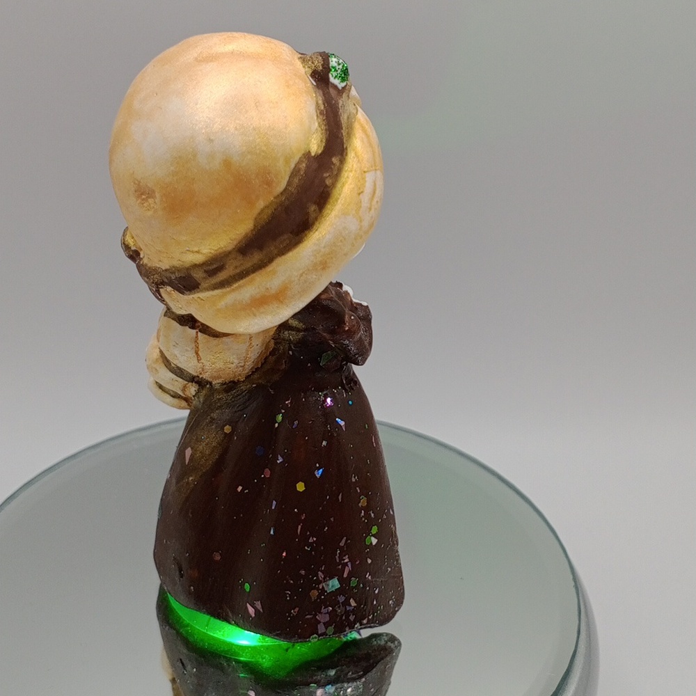 NEW Hand Made ๐ Charming Purple and Gold Kids Toy Figurine - Picture 4 of 5